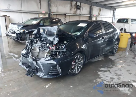 2017 Toyota Corolla Se from USA, damaged, VIN 5YFBURHE6HP726299